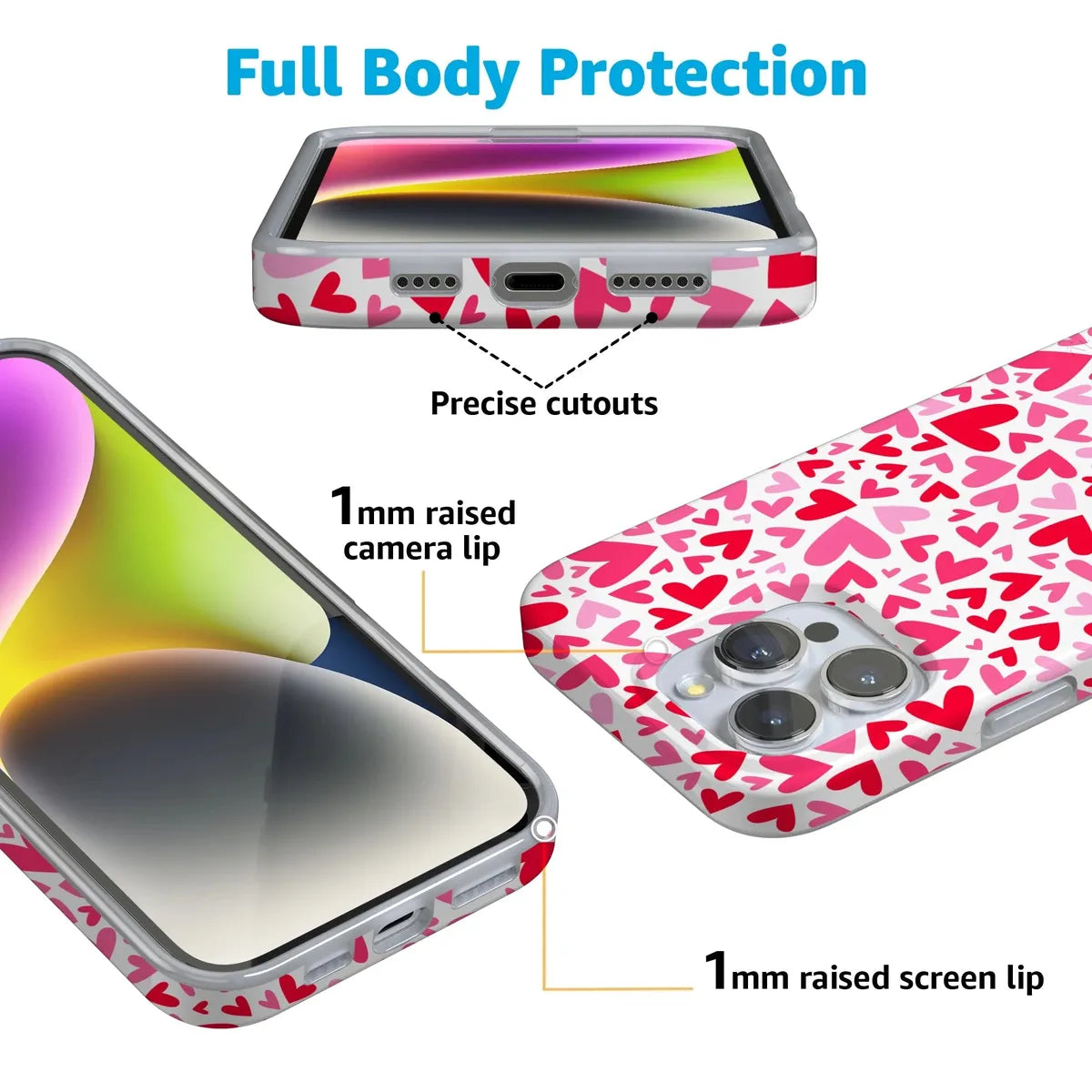 XOXO | Candy Hearts Case iPhone Case get.casely