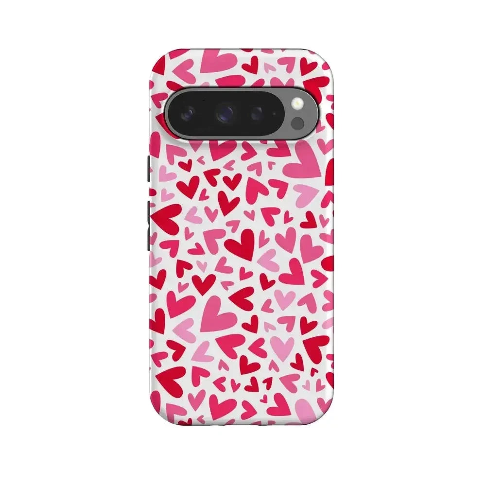 XOXO | Candy Hearts Google Pixel Case Google Pixel Case Casetry Essential + MagSafe® Google Pixel 10 Pro
