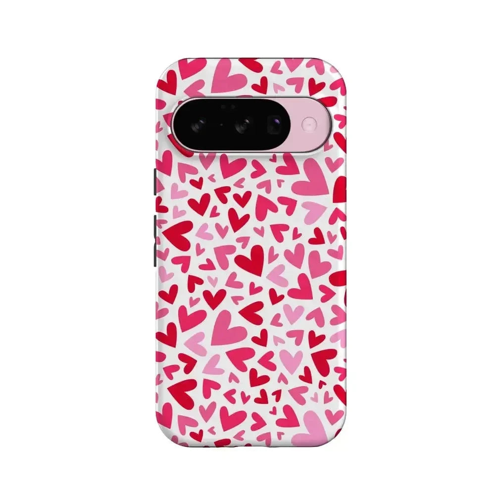 XOXO | Candy Hearts Google Pixel Case Google Pixel Case Casetry Essential + MagSafe® Google Pixel 10