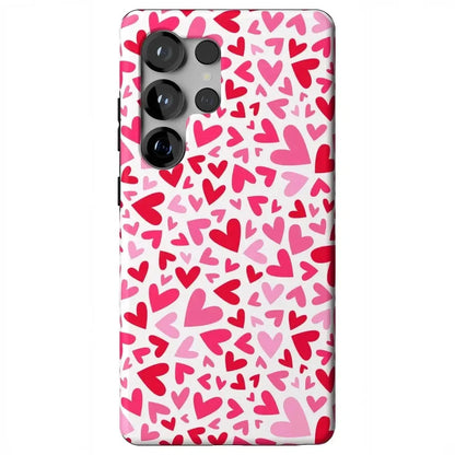 XOXO | Candy Hearts Samsung Case Samsung Case Casetry Essential + MagSafe® Galaxy S25 Ultra