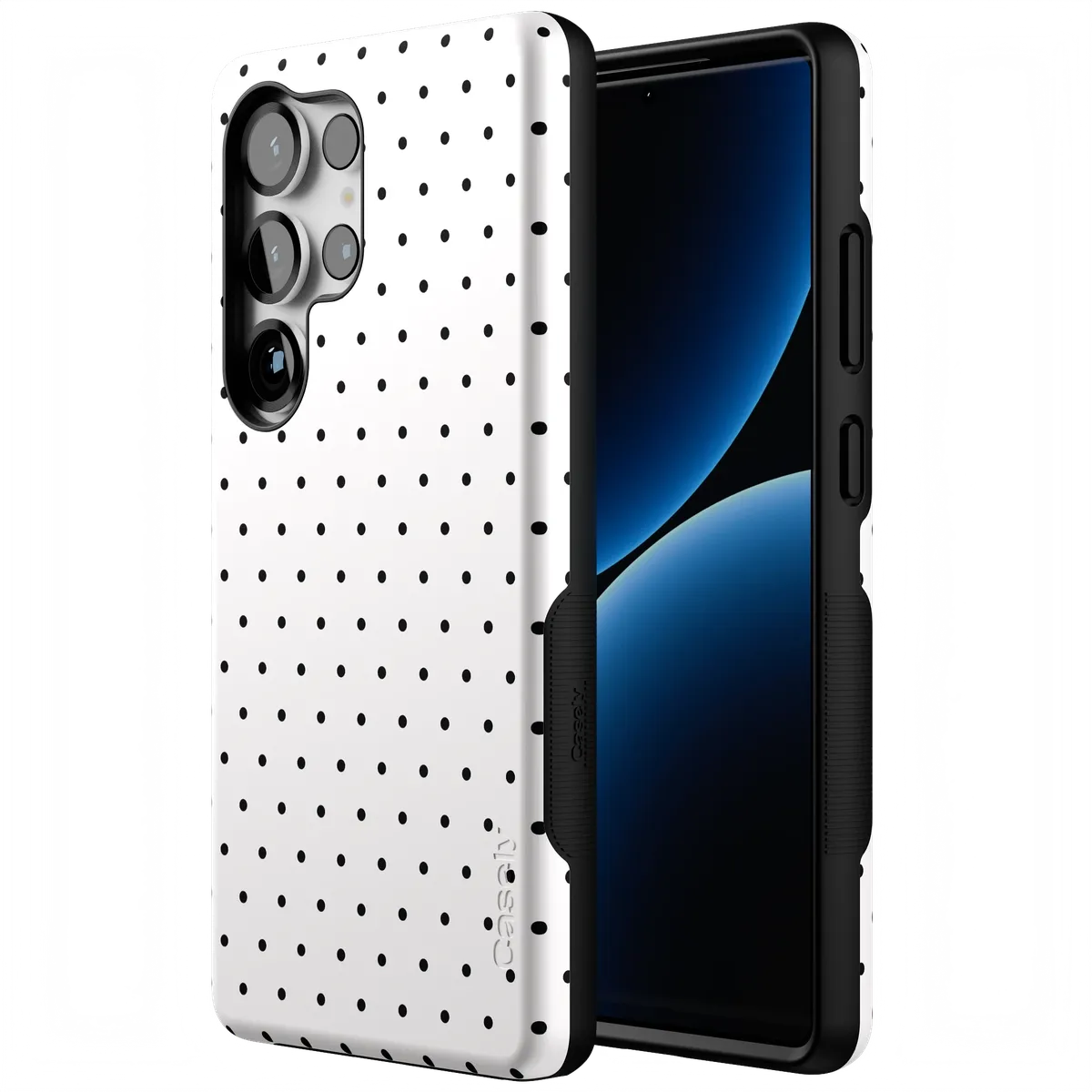 On the Dot | Black Polka Dot Case