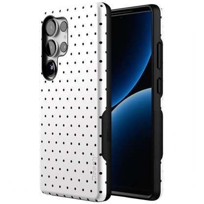 On the Dot | Black Polka Dot Case