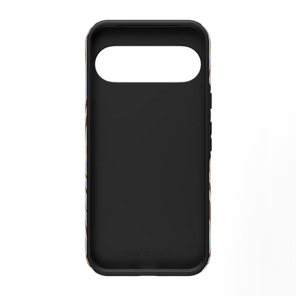 Untamed | Brown & Blue Zebra Case