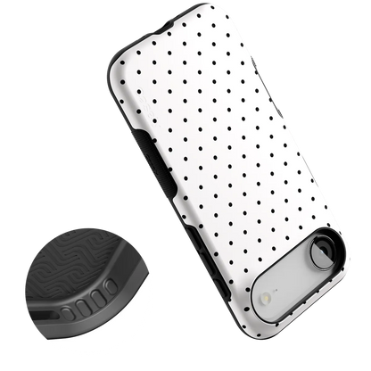 On the Dot | Black Polka Dot Case