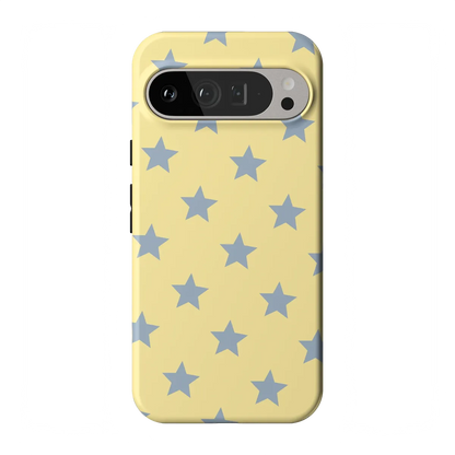 Shine Bright | Butter Yellow Stars Case - Google Pixel 9 Pro XL