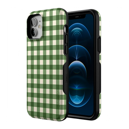 Checked Twice | Green Plaid Case