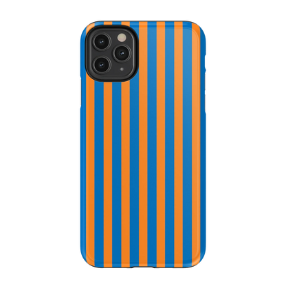 Go New York | Blue & Orange Stripes Case - iPhone 11 Pro