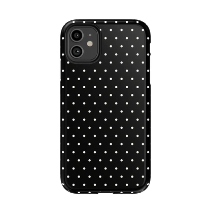 On the Dot | White Polka Dot Case