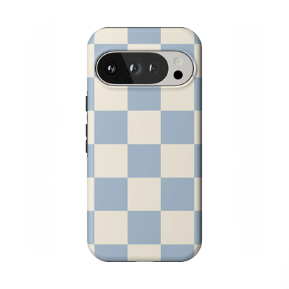 Fit Check | Light Blue Checkerboard Case - Google Pixel 10 Pro