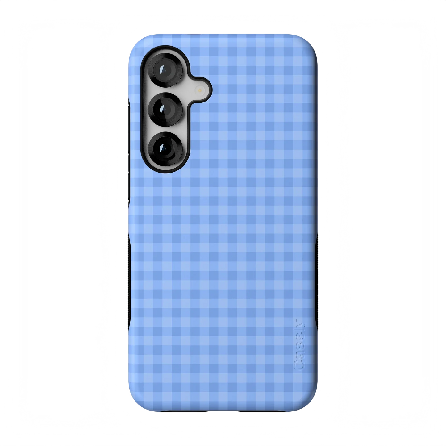 Sweet Jam | Blue Gingham Case - Galaxy S25 Plus