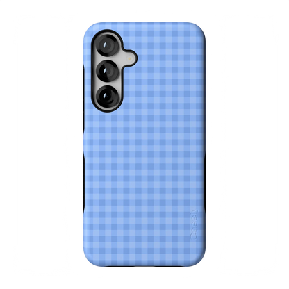 Sweet Jam | Blue Gingham Case - Galaxy S25 Plus