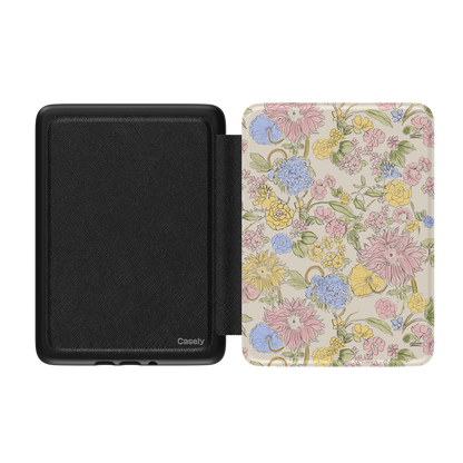 Prairie Blooms | Pastel Floral Kindle Case