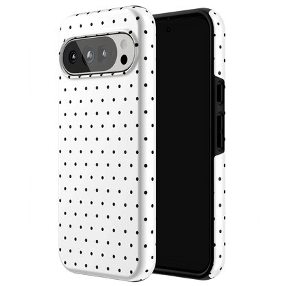 On the Dot | Black Polka Dot Case