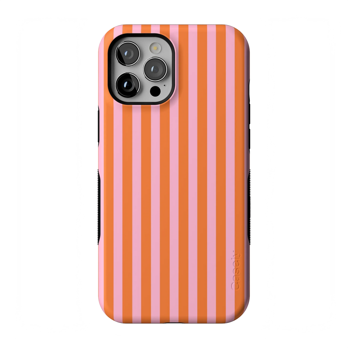 Perfect Stripes | Orange & Pink Stripes Case - iPhone 12 Pro