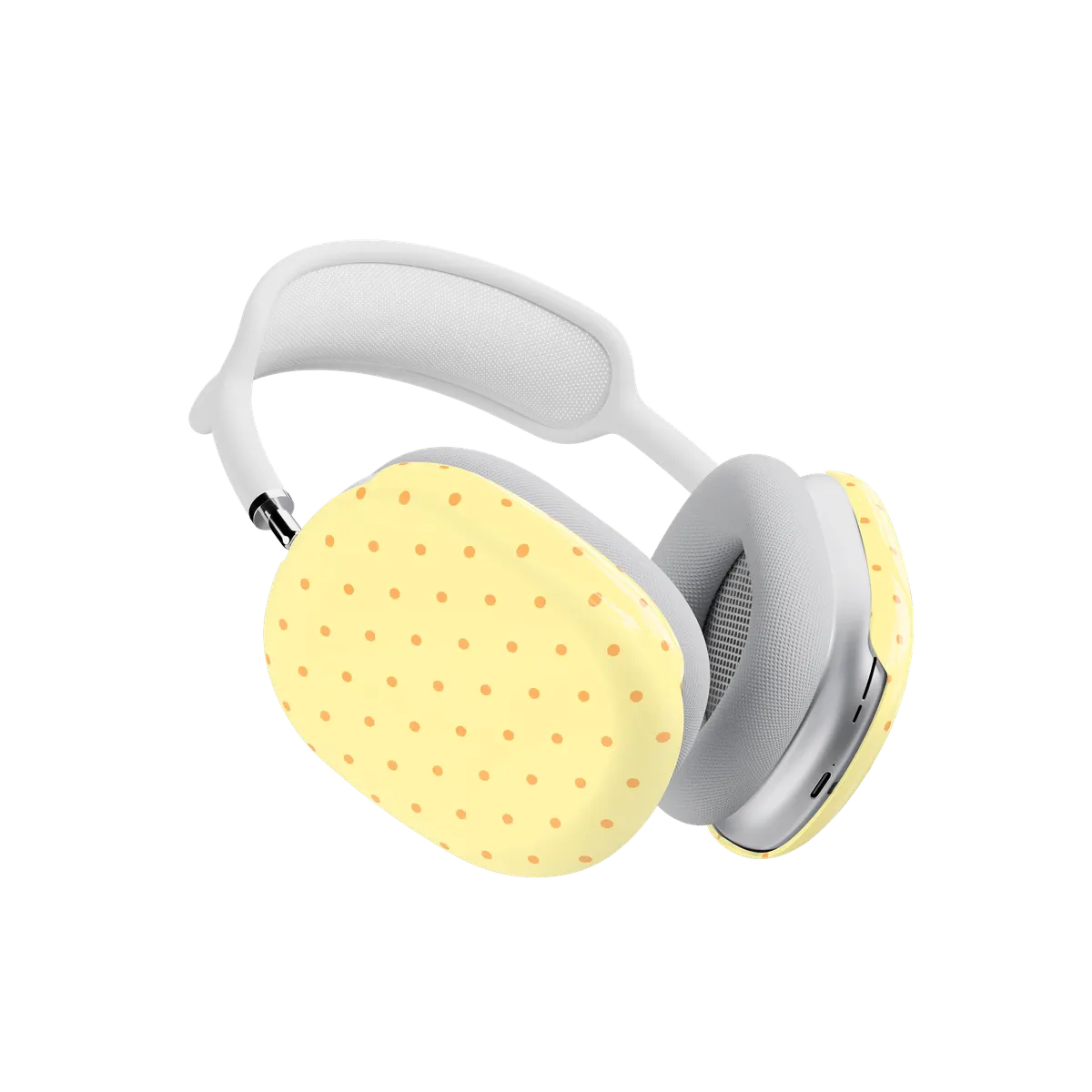On the Dot | Yellow Polka Dot AirPods Max Case