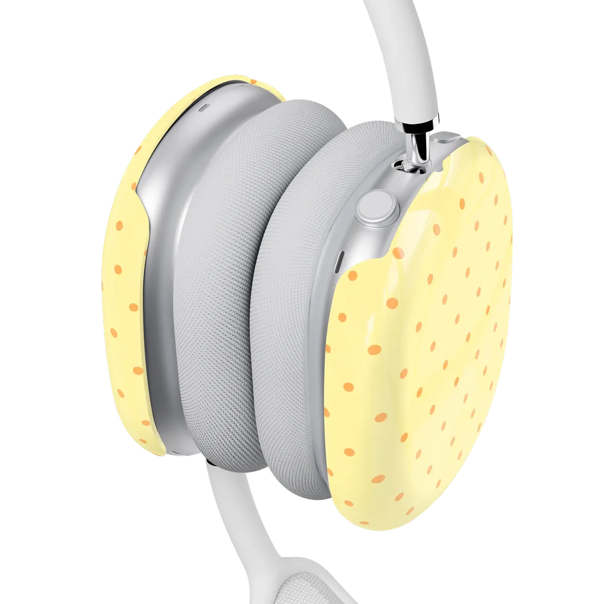 On the Dot | Yellow Polka Dot AirPods Max Case