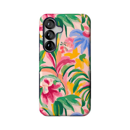 Sunshine Jungle | Poolside Print Case - Galaxy S25