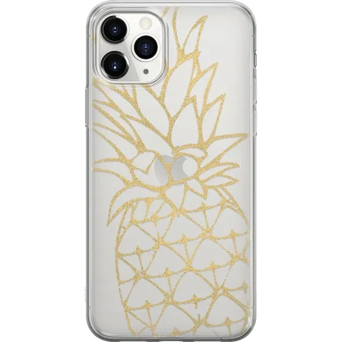 You're a Fine-Apple | Gold Pineapple Clear Case iPhone Case get.casely Classic iPhone 11 Pro Max