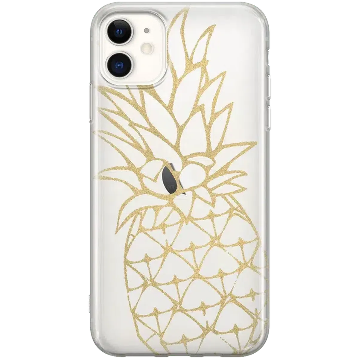 You're a Fine-Apple | Gold Pineapple Clear Case iPhone Case get.casely Classic iPhone 11