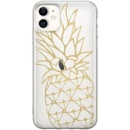 You're a Fine-Apple | Gold Pineapple Clear Case iPhone Case get.casely Classic iPhone 11