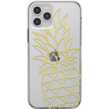 You're a Fine-Apple | Gold Pineapple Clear Case iPhone Case get.casely Classic iPhone 12 Pro