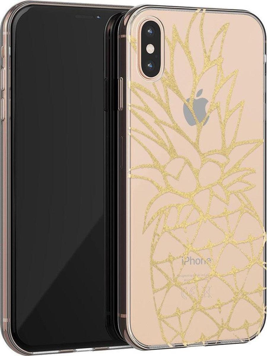 You're a Fine-Apple | Gold Pineapple Clear Case iPhone Case get.casely