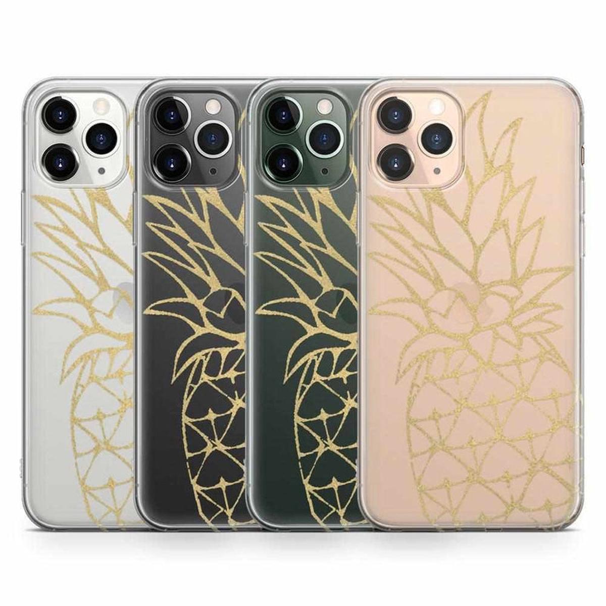 You're a Fine-Apple | Gold Pineapple Clear Case iPhone Case get.casely