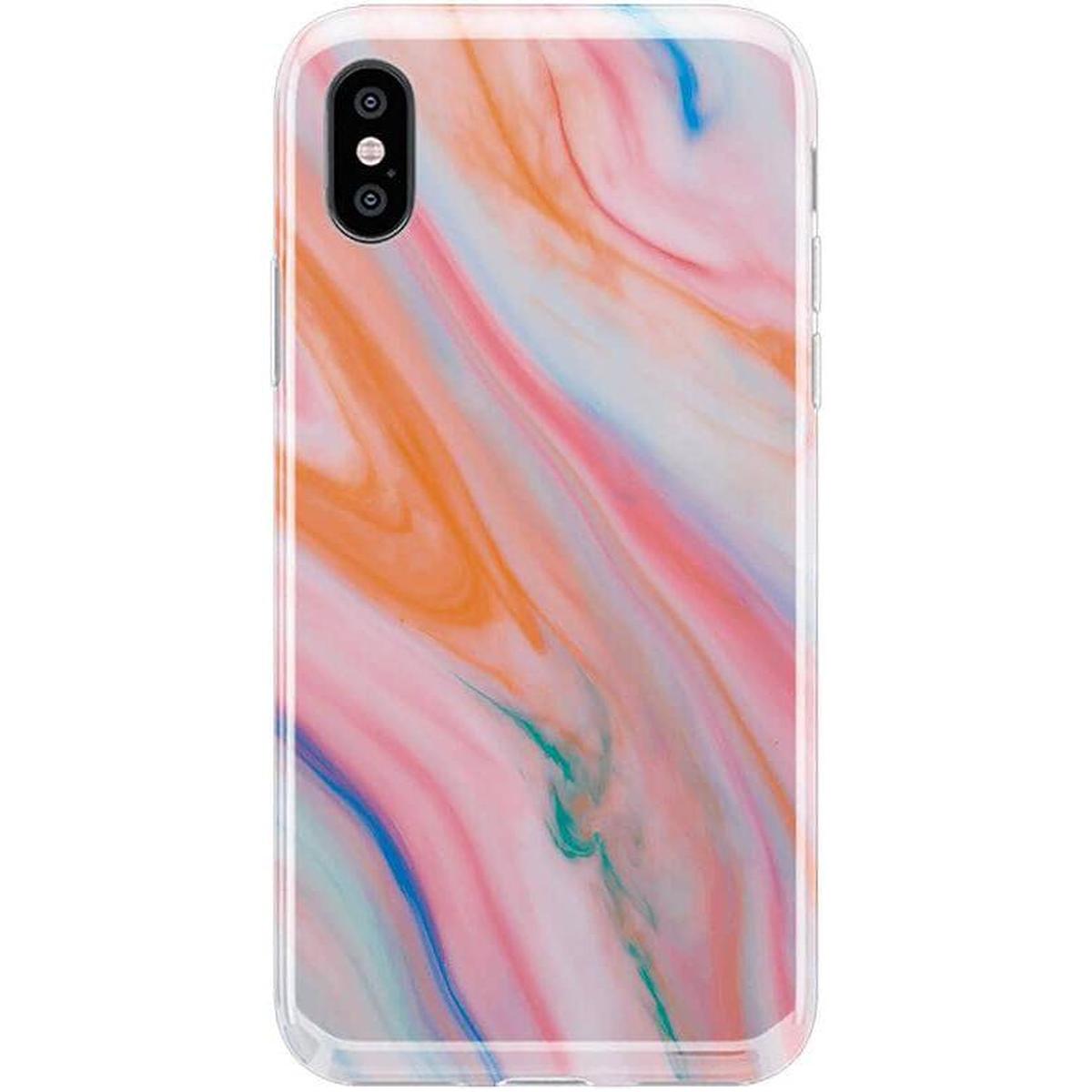 You're a Gem | Rainbow Marble Swirl Case iPhone Case get.casely Classic iPhone X / XS