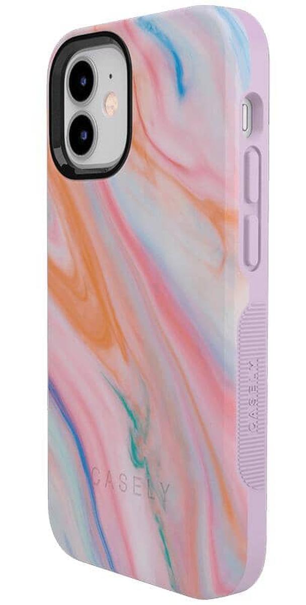 You're a Gem | Rainbow Marble Swirl Case iPhone Case get.casely