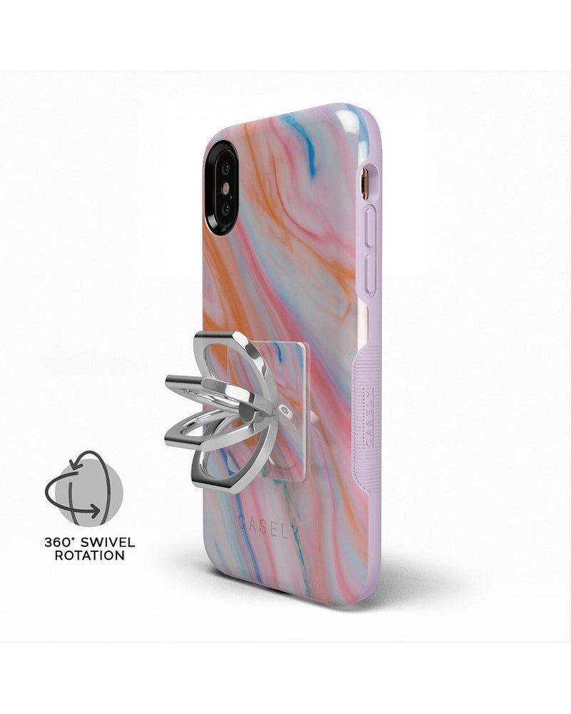 You're a Gem | Rainbow Marble Swirl Phone Ring Phone Ring get.casely