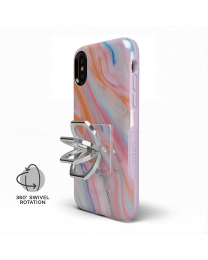 You're a Gem | Rainbow Marble Swirl Phone Ring Phone Ring get.casely