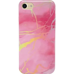 You're the Cutest | Pink Marble Holo Case iPhone Case get.casely