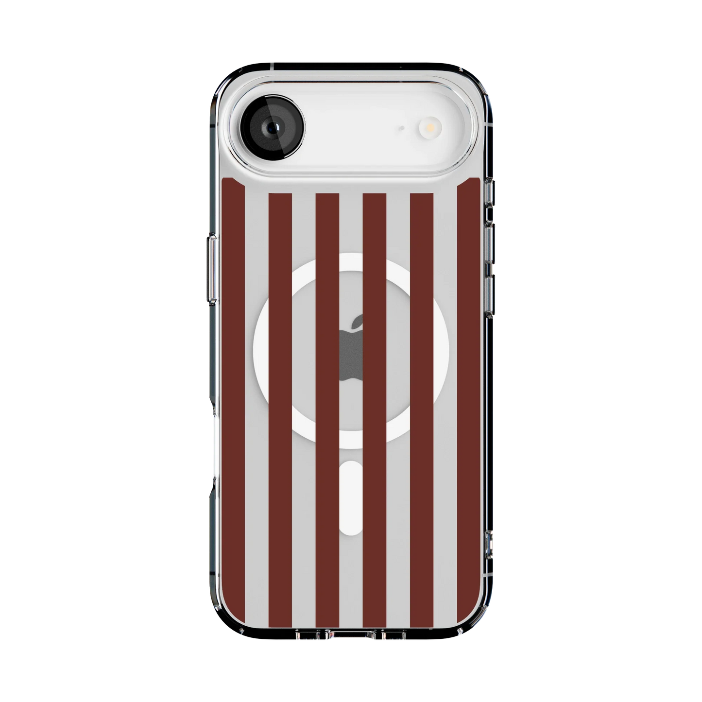 Sunday in Brooklyn | Burgundy Stripes Case - iPhone 17 Air