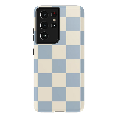 Fit Check | Light Blue Checkerboard Case - Galaxy S21 Ultra