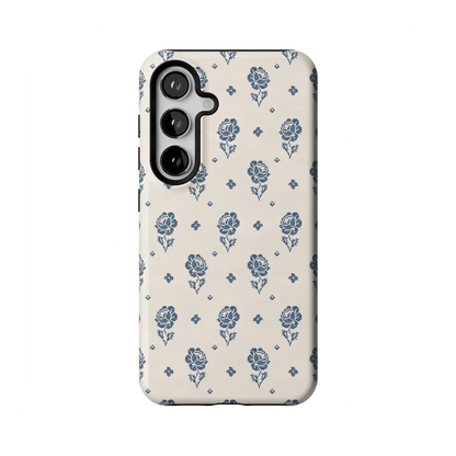Seaside Stitch | Vintage Roses Case - Galaxy S24