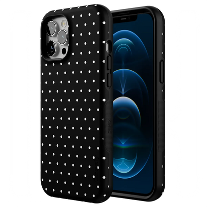 On the Dot | White Polka Dot Case