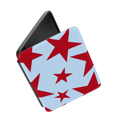 Stars Align | Blue & Red Stars Kindle Case