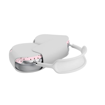 On the Dot | Pink Polka Dot AirPods Max Case