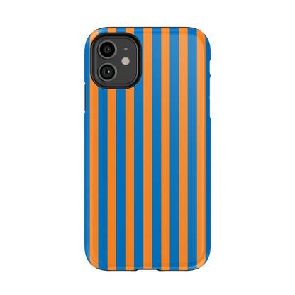 Go New York | Blue & Orange Stripes Case - iPhone 11