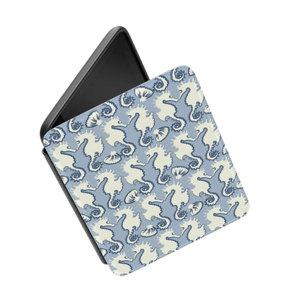 Seahorse Drift | Coastal Blues Kindle Case