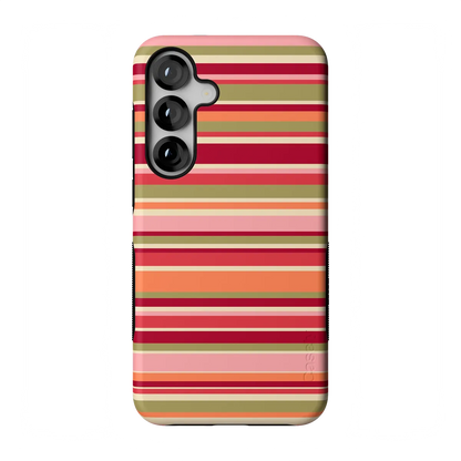 Citrus Stripes | Poolside Print Case - Galaxy S25 Plus