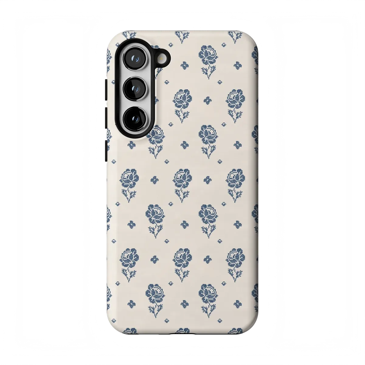 Seaside Stitch | Vintage Roses Case - Galaxy S23 Plus