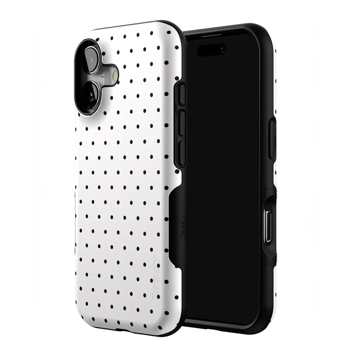 On the Dot | Black Polka Dot Case