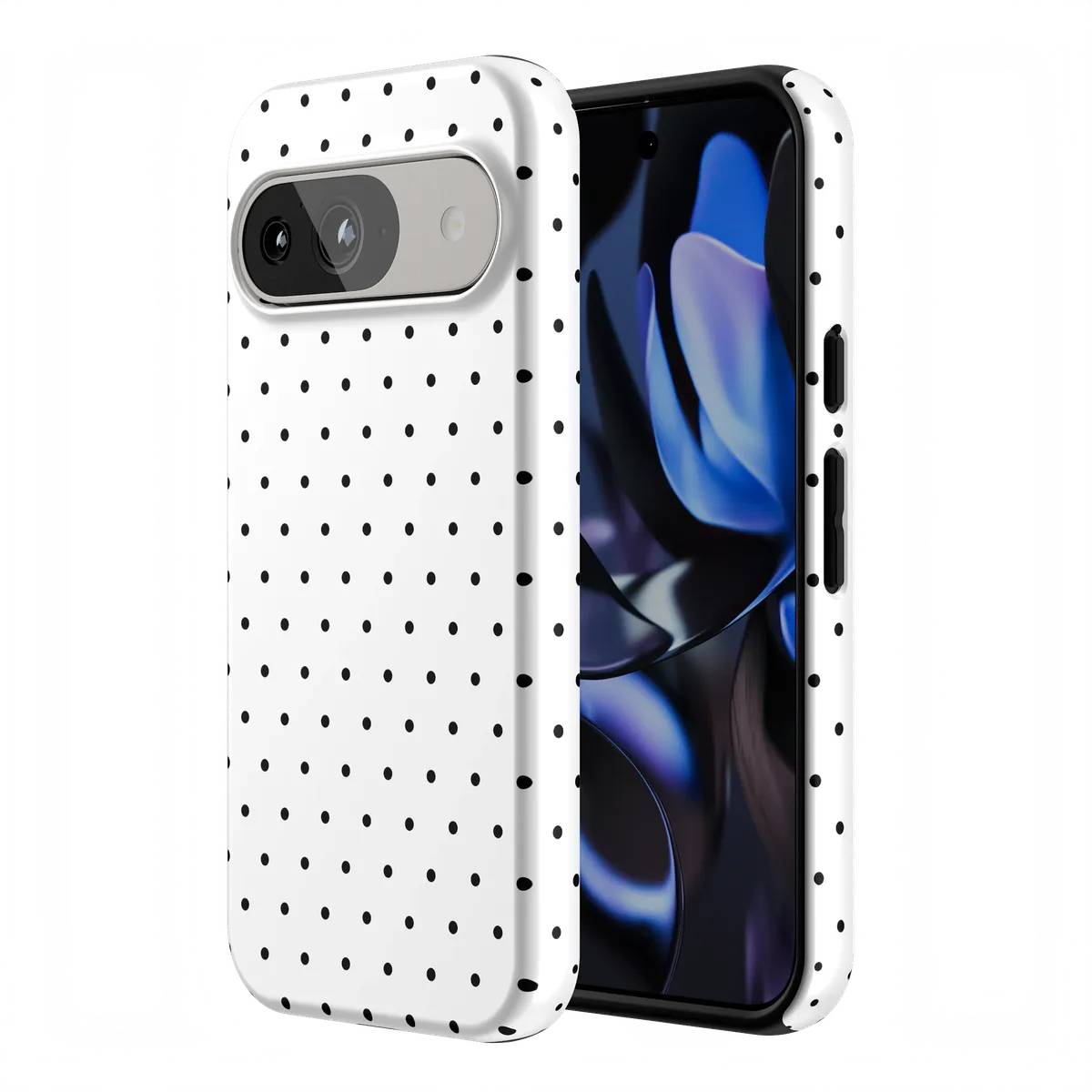 On the Dot | Black Polka Dot Case