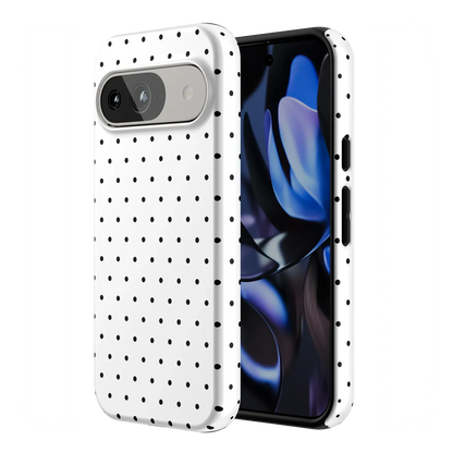 On the Dot | Black Polka Dot Case