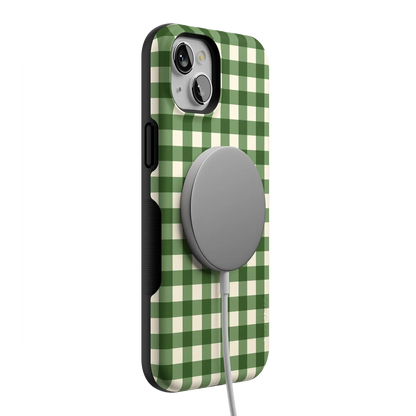 Checked Twice | Green Plaid Case