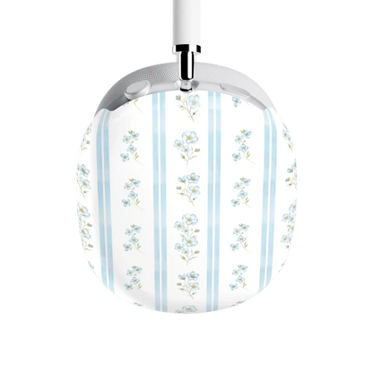 Cottage Stripe | Blue Floral AirPods Max Case