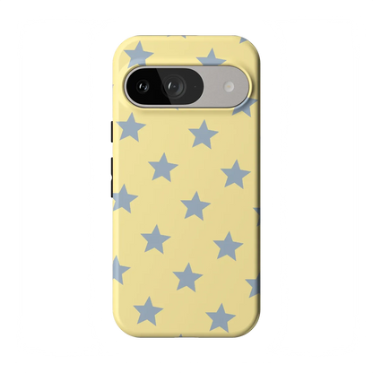 Shine Bright | Butter Yellow Stars Case - Google Pixel 9