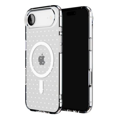On the Dot | White Polka Dot Case